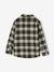 Chequered Flannel Shirt with Sherpa Lining for Boys chequered green - vertbaudet enfant 