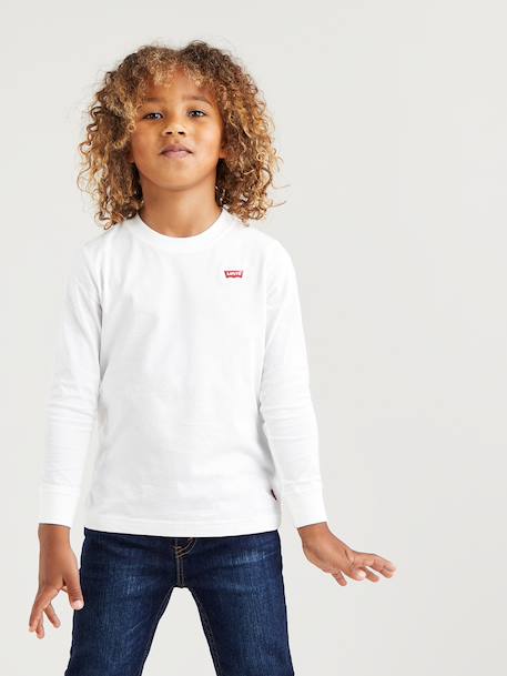 Tee-shirt Batwing LEVI'S manches longues blanc - vertbaudet enfant 
