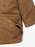 Manteau bébé en velours côtelé avec doublure en fausse fourrure caramel - vertbaudet enfant 