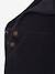 Corduroy Dungarees with Ruffles on Straps for Girls anthracite+grey green - vertbaudet enfant 
