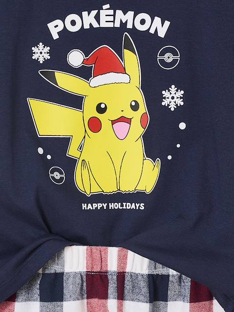 Pokemon Christmas Pyjamas for Boys navy blue - vertbaudet enfant 