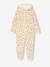 Sherpa leopard print pyjama jumpsuit for girls beige - vertbaudet enfant 