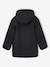 Duffle-coat garçon en drap de laine doublé sherpa gris chiné+marine - vertbaudet enfant 