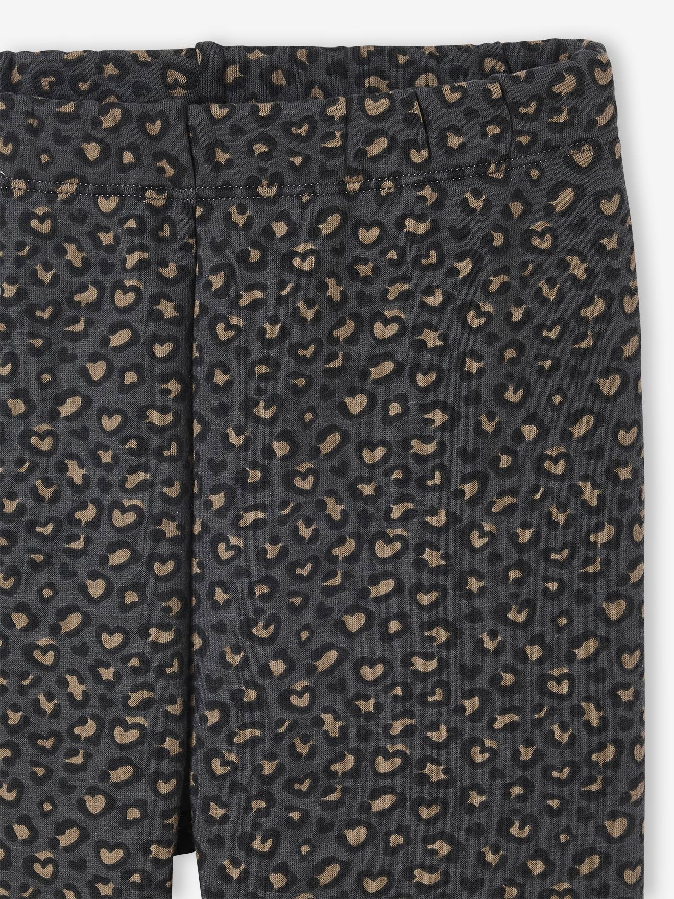 Legging Doublé Polaire Pour Fille - Taille élastique, Chaud Et Doux - Vertbaudet - 4