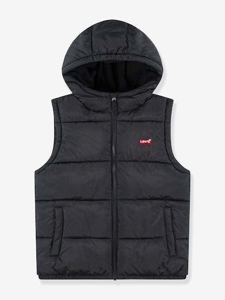 Lightweight Batwing LEVI'S® hooded gilet black - vertbaudet enfant 