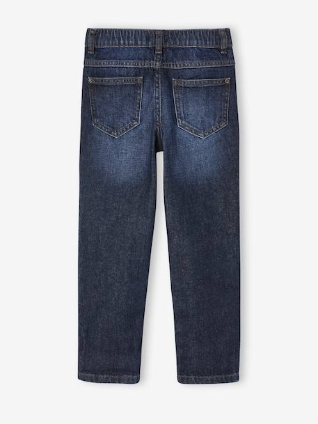 Elasticated Wide Leg Jeans, Adjustable Waist brut denim+stone - vertbaudet enfant 