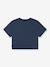 Boxy Meet & Greek Short-Sleeved T-Shirt for Girls, LEVI'S® navy blue - vertbaudet enfant 