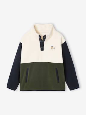 Garçon-Sweat polaire garçon manches longues