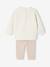 Disney® WINNIE THE POOH baby sweatshirt fleece set + velvet leggings vanilla - vertbaudet enfant 
