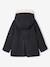 Woollen Fabric Coat with Hood anthracite+marl beige - vertbaudet enfant 