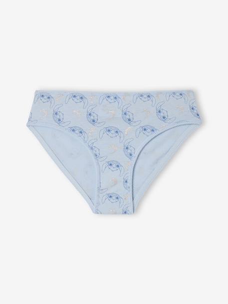Lot de 5 culottes Disney Lilo & Stitch fille bleu ciel - vertbaudet enfant 
