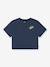 Boxy Meet & Greek Short-Sleeved T-Shirt for Girls, LEVI'S® navy blue - vertbaudet enfant 