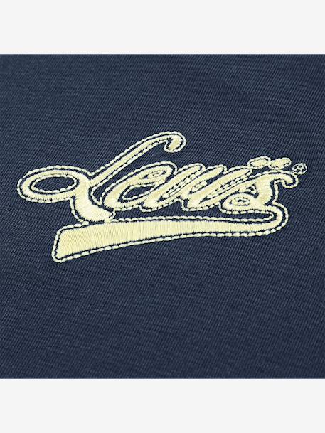 Boxy Meet & Greek Short-Sleeved T-Shirt for Girls, LEVI'S® navy blue - vertbaudet enfant 