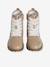 Ankle Boots with Laces & Zip for Children, Designed for Autonomy nude pink - vertbaudet enfant 