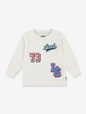 Baby-T-shirts & Roll Neck T-Shirts-T-shirt with fancy LEVI'S® logos and long sleeves 