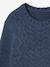 Cable Knit Jumper for Boys deep blue - vertbaudet enfant 