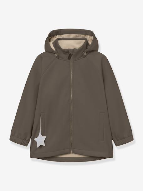 Veste softshell enfant MATADEN MINI A TURE bleu foncé+kaki - vertbaudet enfant 