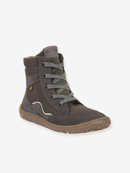 Barefoot boots for girls BAREFOOT TEX WOOL GROW Froddo slate grey - vertbaudet enfant 