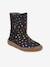 Barefoot boots for girls BAREFOOT TEX SUEDE Froddo night blue - vertbaudet enfant 