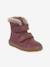 BAREFOOT FURRY FRODDO children's barefoot boots bordeaux red+night blue - vertbaudet enfant 
