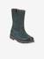 Girls' MAXINE TEX FRODDO boots black+night blue+petrol blue - vertbaudet enfant 