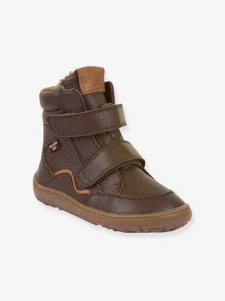 Chaussures d'hiver barefoot enfants BAREFOOT TEX WINTER Froddo marron - vertbaudet enfant 