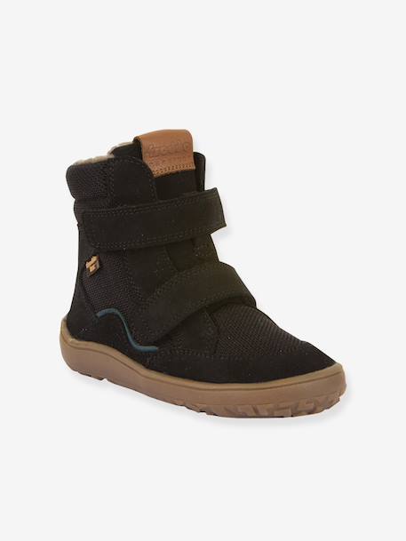 Barefoot TEX WINTER FRODDO children's winter boots black+bordeaux red+night blue+olive+slate grey - vertbaudet enfant 