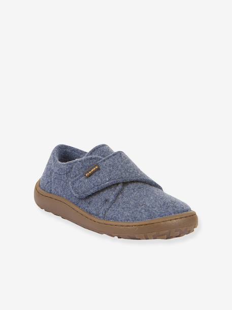Chaussons barefoot enfants BAREFOOT WOOLY Froddo beige+bleu jean+bleu nuit+fuchsia+gris chiné - vertbaudet enfant 