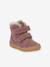 Girls' MINNI SUEDE FRODDO boots old rose - vertbaudet enfant 