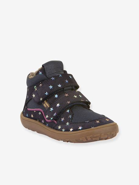 Barefoot boots for girls BAREFOOT TEX WOOL Froddo night blue - vertbaudet enfant 