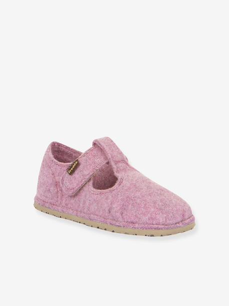 FLEXY WOOLY BAREFOOT FRODDO barefoot slippers for children marl grey+marl pink - vertbaudet enfant 