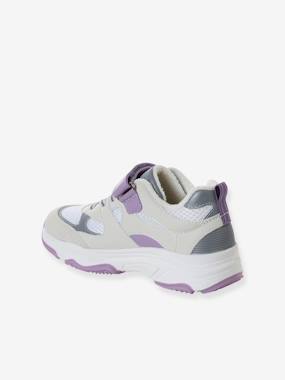 -Baskets enfant fille synthétique à scratchs