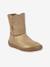 Bottes pieds nus enfants BAREFOOT TEX SUEDE Froddo bordeaux+gris+noir+or - vertbaudet enfant 