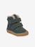 Boots fille MINNI SUEDE Froddo bleu pétrole+fuchsia+vieux rose - vertbaudet enfant 