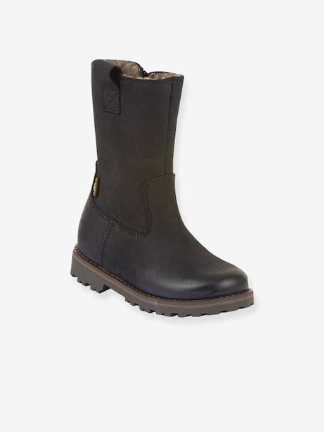 Girls' MAXINE TEX FRODDO boots black+night blue+petrol blue - vertbaudet enfant 
