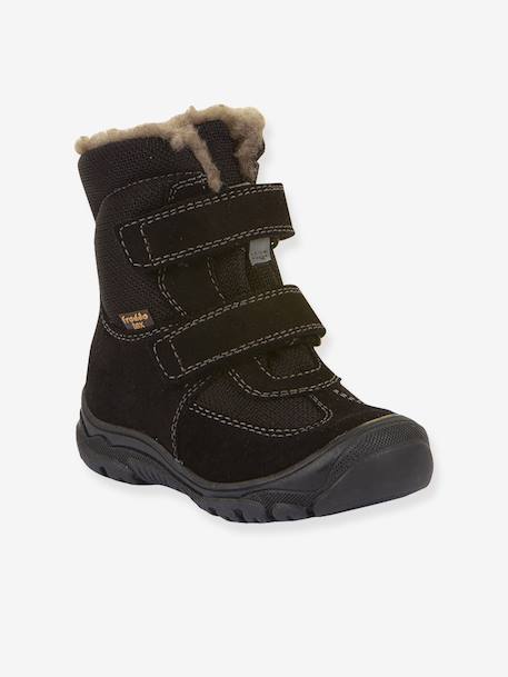 LINZ WOOL TEX HIGH FRODDO children's boots black+bordeaux red+night blue+olive - vertbaudet enfant 