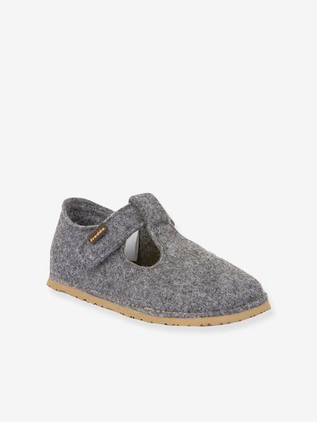 FLEXY WOOLY BAREFOOT FRODDO barefoot slippers for children marl grey+marl pink - vertbaudet enfant 
