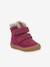 Girls' MINNI SUEDE FRODDO boots fuchsia+old rose+petrol blue - vertbaudet enfant 