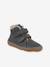 Bottes pieds nus enfants BAREFOOT WINTER FURRY Froddo bleu nuit+bordeaux - vertbaudet enfant 