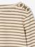 Sailor-Like Top, Long Sleeves, for Girls navy blue+olive - vertbaudet enfant 
