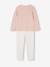 Pack of 2 girls' velvet animal pyjamas marl grey - vertbaudet enfant 