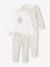 Pack of 2 Unicorn Velour Pyjamas for Girls ecru - vertbaudet enfant 