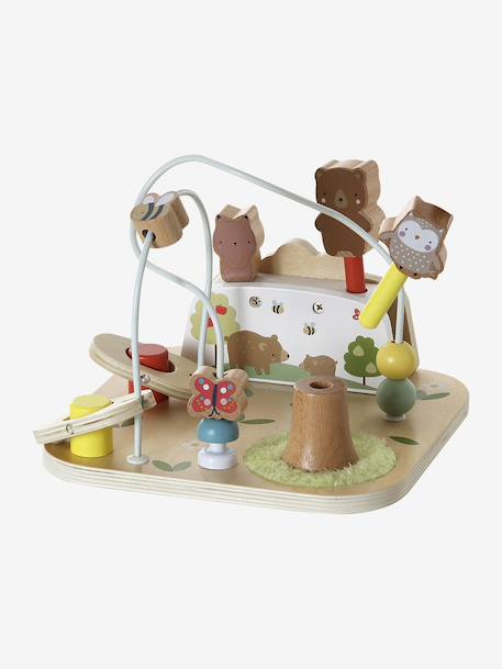 FSC®100% LES 4 SAISONS wooden jumping animal board wood - vertbaudet enfant 