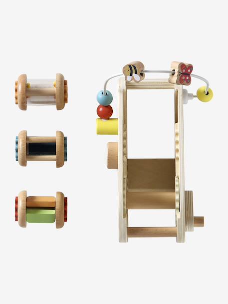 Rattle Slide in FSC® Wood, LES 4 SAISONS wood - vertbaudet enfant 