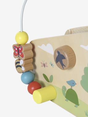 Jouet-Toboggan à hochets LES 4 SAISONS en bois FSC®