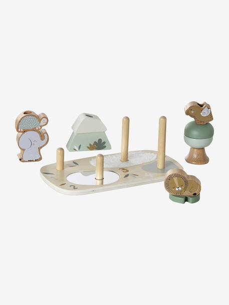 Stacking Board in FSC® Wood, TANZANIA yellow - vertbaudet enfant 