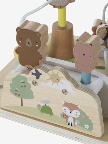 FSC® LES 4 SAISONS wooden jumping animal board wood - vertbaudet enfant 