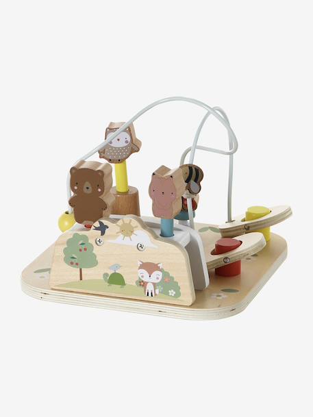 FSC®100% LES 4 SAISONS wooden jumping animal board wood - vertbaudet enfant 