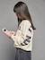 University Sweatshirt with Letters on the Back ecru - vertbaudet enfant 