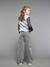 Loose-Fit Jeans for Girls, JONEN denim grey+medium blue - vertbaudet enfant 
